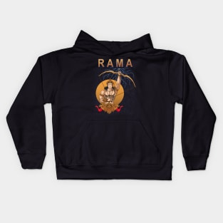 Lord Rama is Hindu God Kids Hoodie